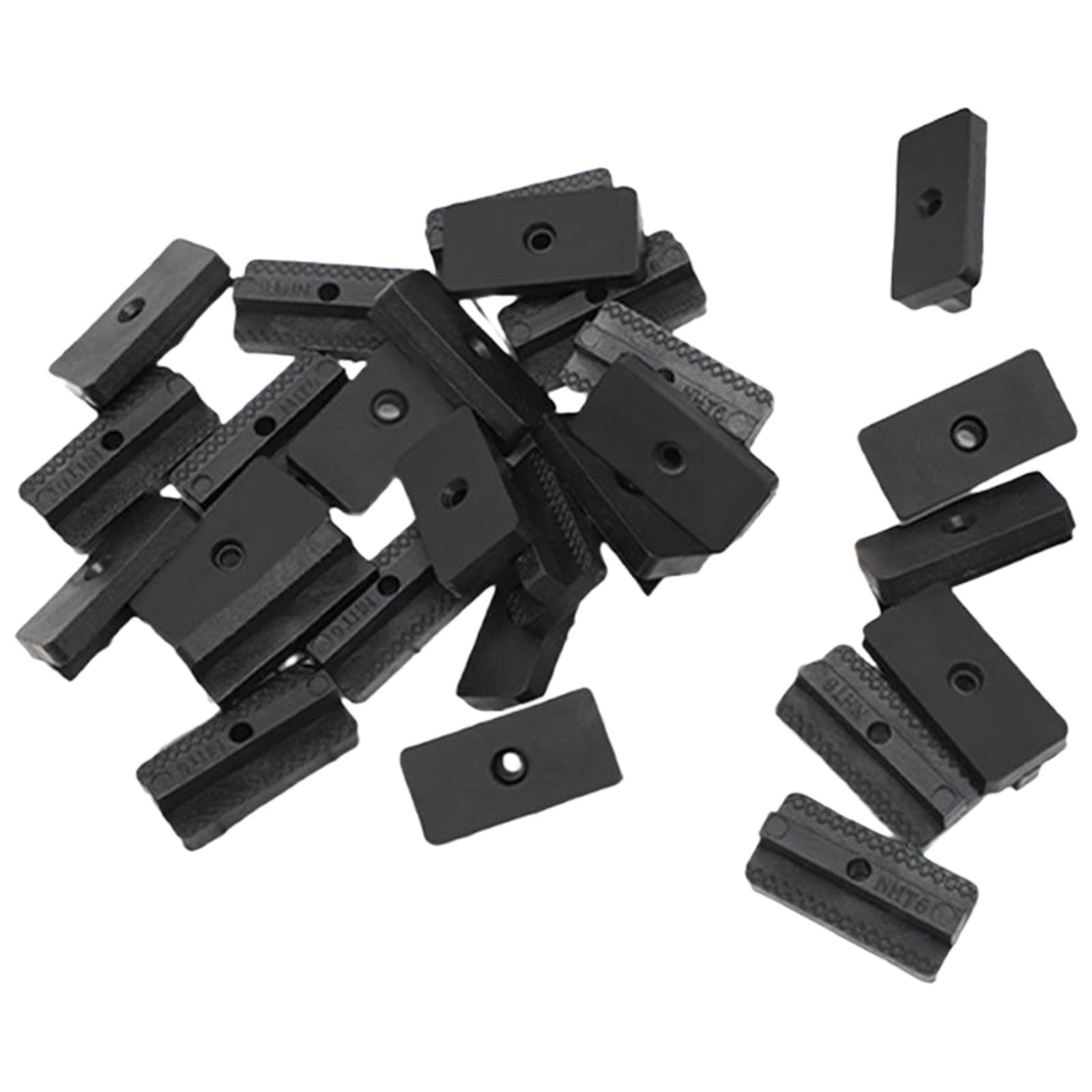 Msioytog Multicolor 100Pcs Heavy Duty Composite Deck Clips, Secure Locking For Outdoor Flooring Installation (Easy Attach) Composite Decking Clips Deck Stability