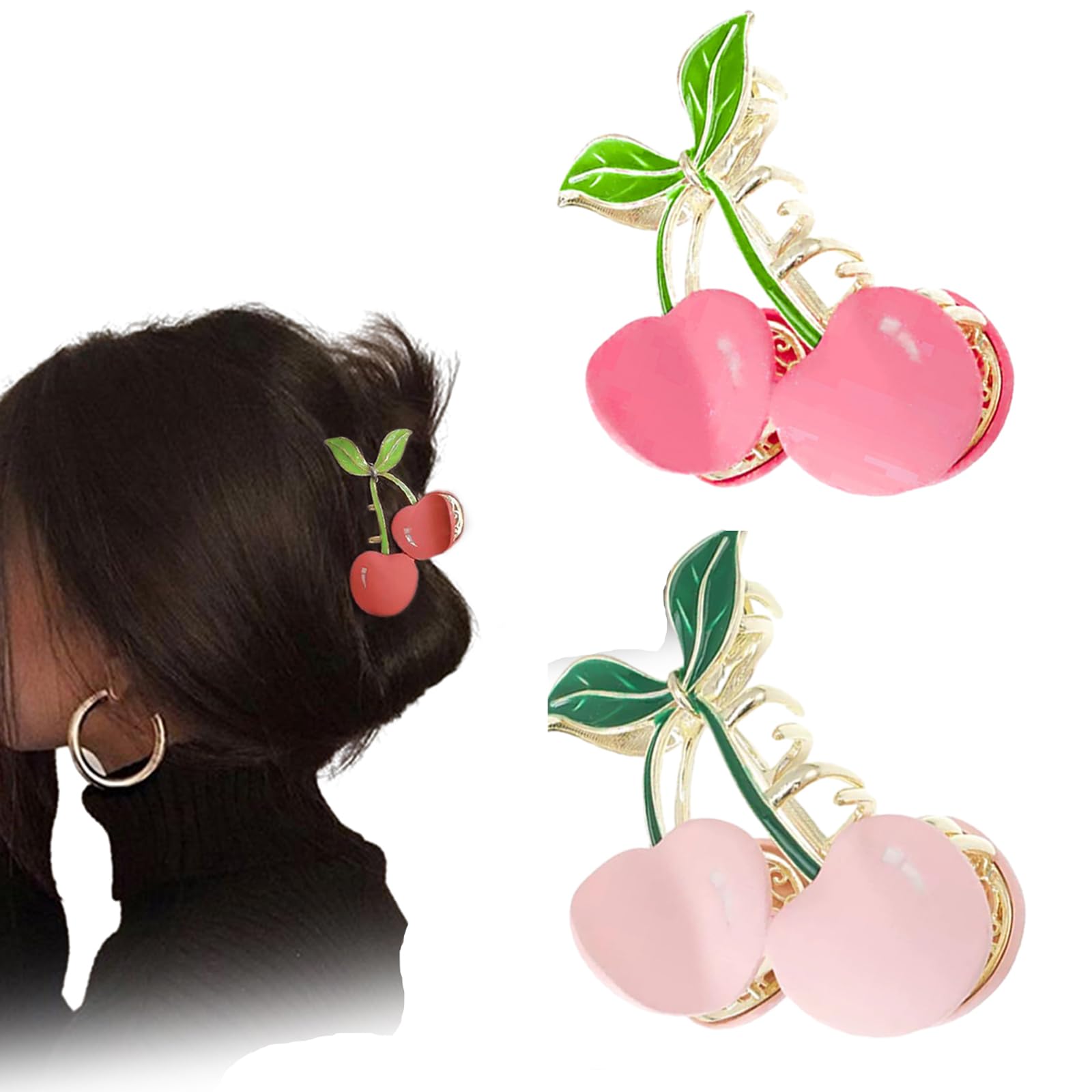 Amazon.com : Hair Claw Clips for Women, 2Pcs Large Non-Slip  display picture 2