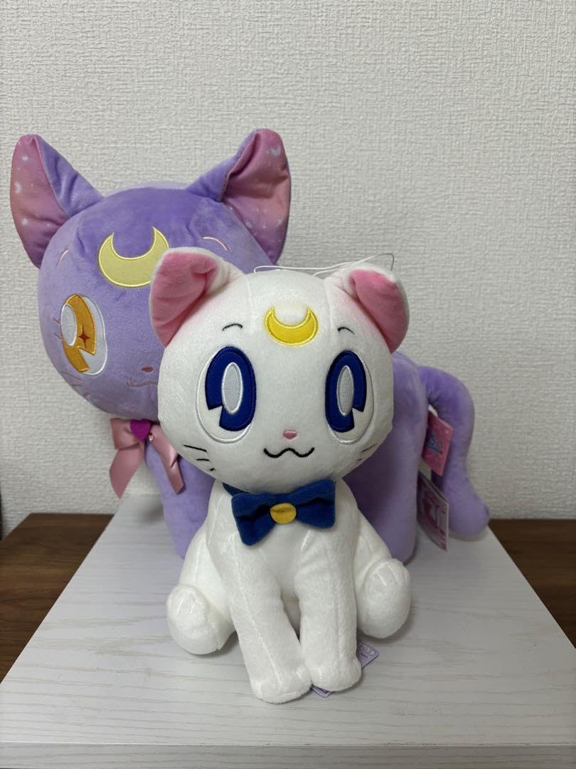 Amazon.co.jp: セーラームーン ルナ アルテミス ぬいぐるみセット D 