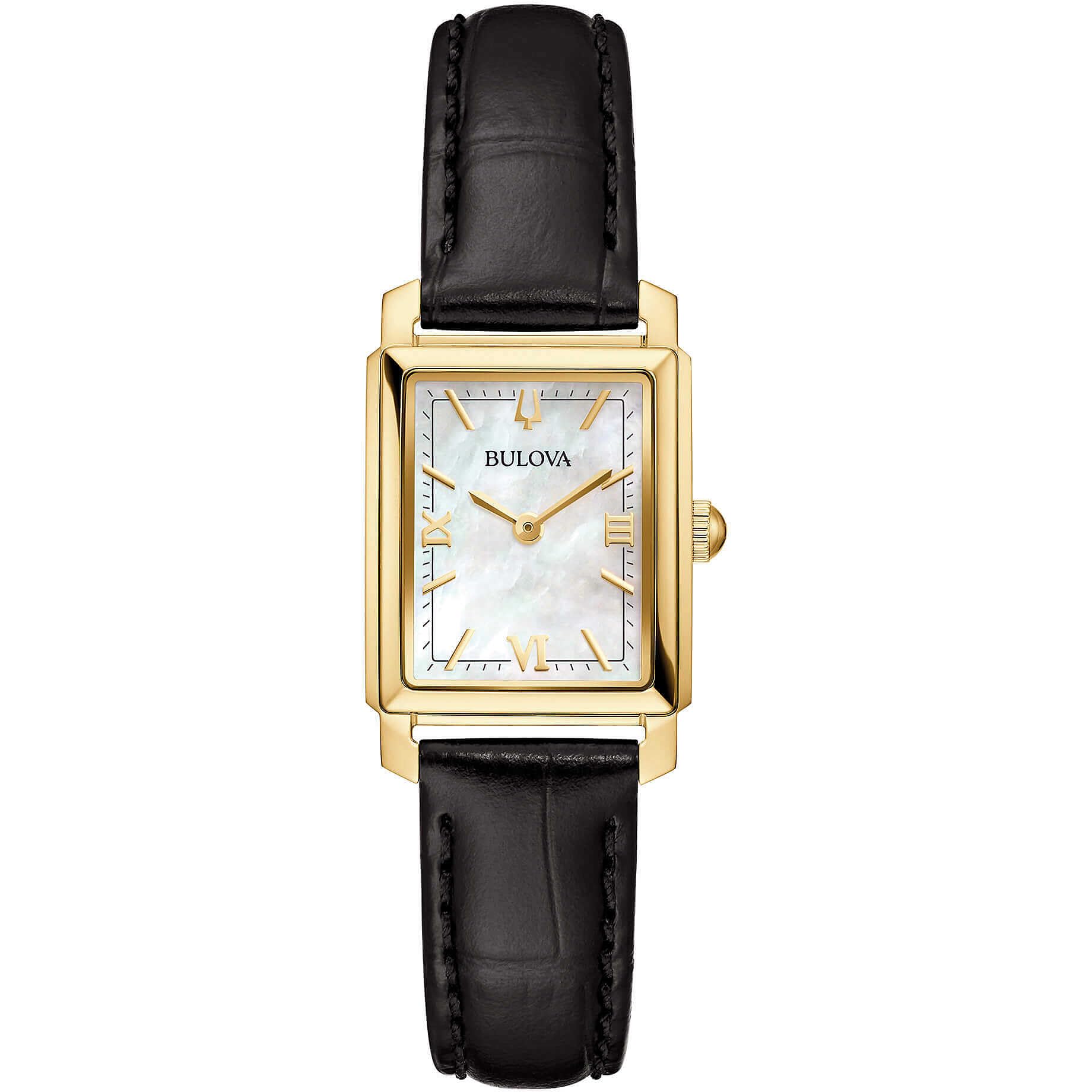 Bulova Orologio Al Quarzo Donna Sutton Tank Ladies trendy cod. 97L173