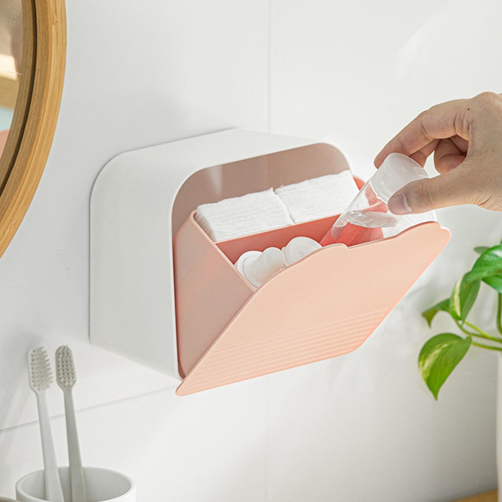 Boîte de rangement pour serviettes hygiéniques, tampons suspendus, boîte de rangement pour serviettes hygiéniques pour la salle de bain, organisateur de serviettes hygiéniques pour femme