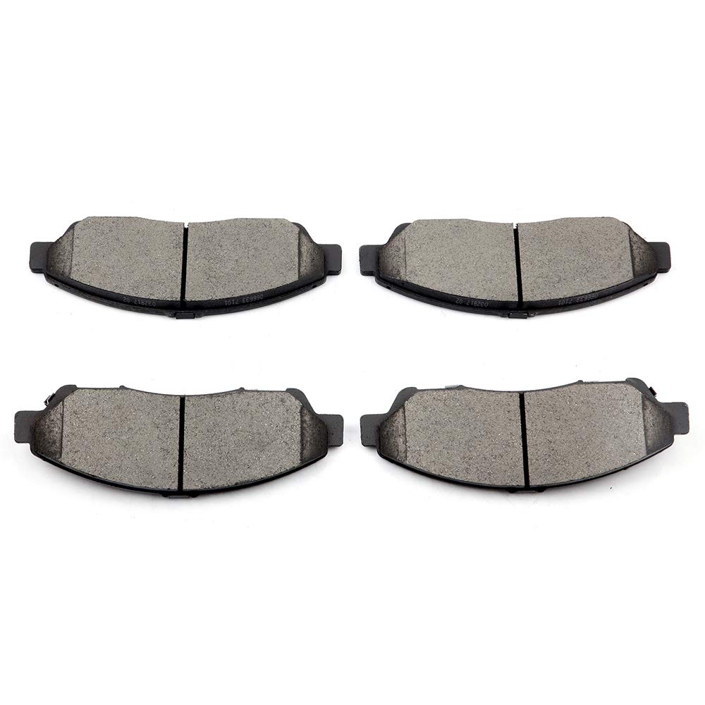 cciyu Ceramic Front Brake Pad Set Fit For 2007-2019 For Acura MDX,2014-2018 For Acura RLX,2010-2013 For Acura ZDX,2009-2019 For Honda Pilot,2017-2019 For Honda Ridgeline