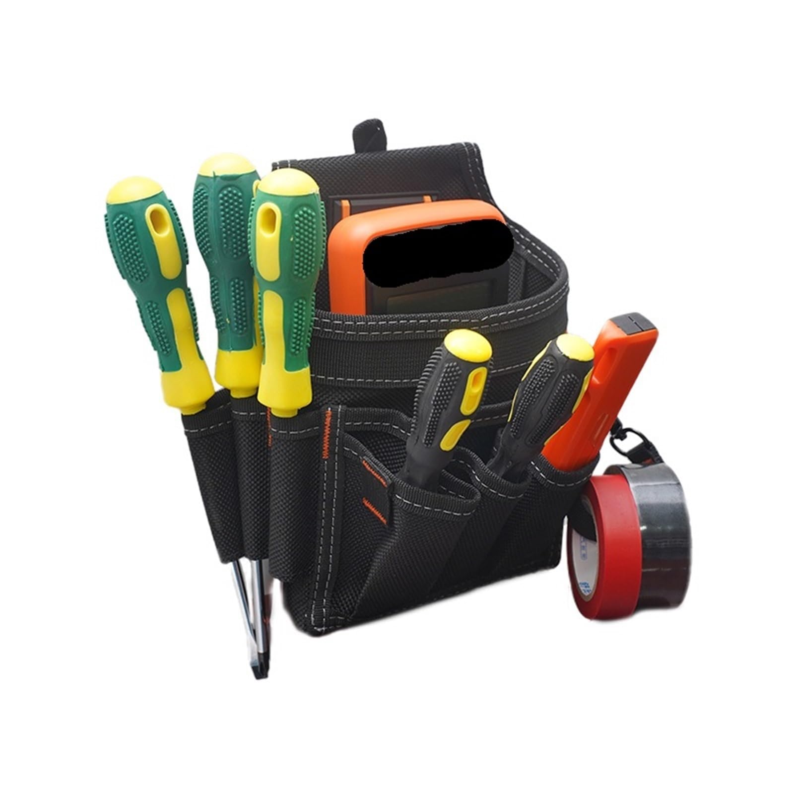 Étui pour Perceuse Pochette d'électricien résistante à l'usure, Portable avec Ceinture de Taille rembourrée Douce, Sac Outils bandoulière, Petit étui perceuse