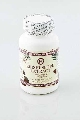 Extracto de esporas de Reishi - 120 cápsulas, (Chi's Enterprise)