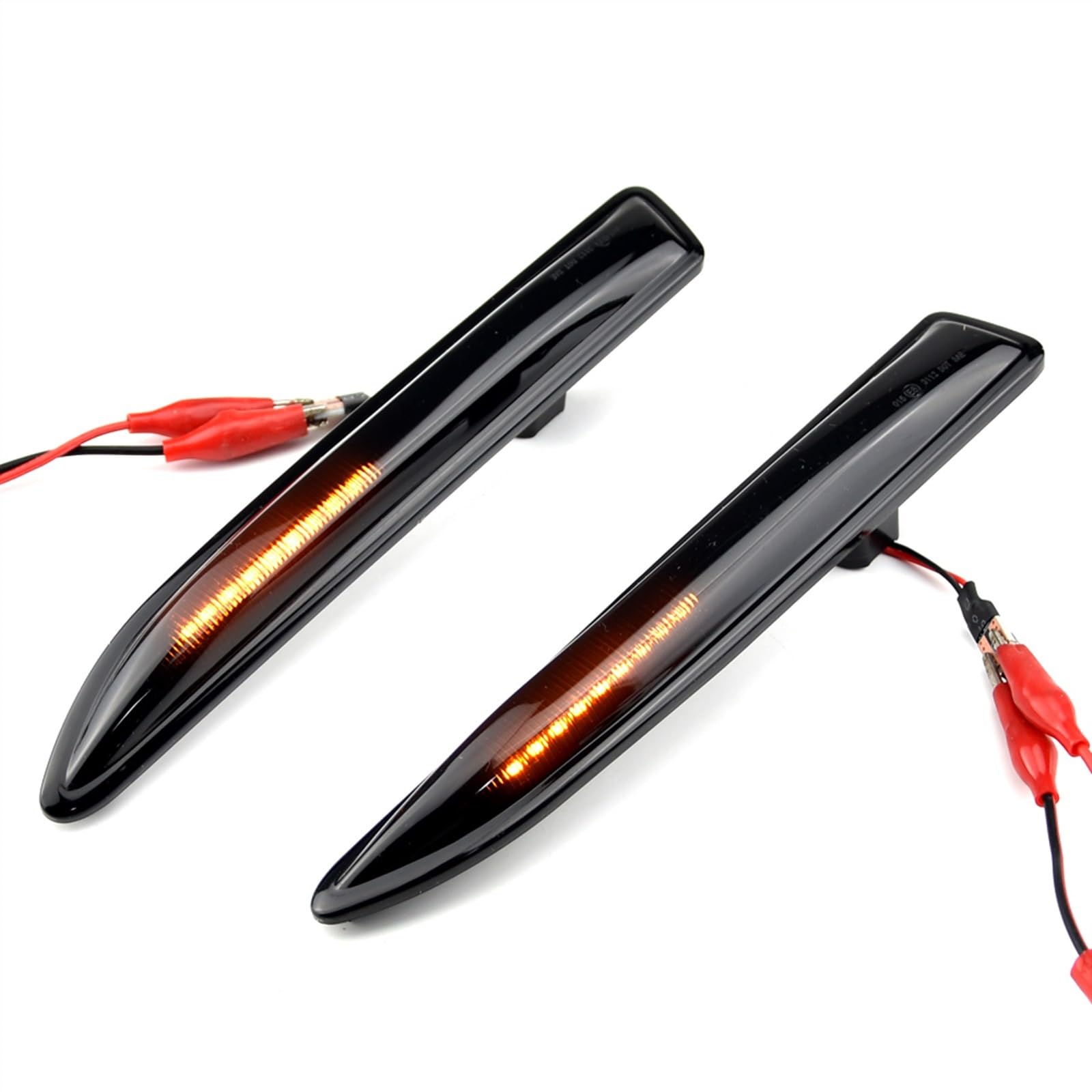 Piloto Intermitente Compatible con Ford para Mondeo Mk4 para Hatchback/Saloon/Estate (BA7) 2007-2010 2011 2012 2013 2014 2015 Luz De Señal De Giro para Coche Luz De Marcador Lateral