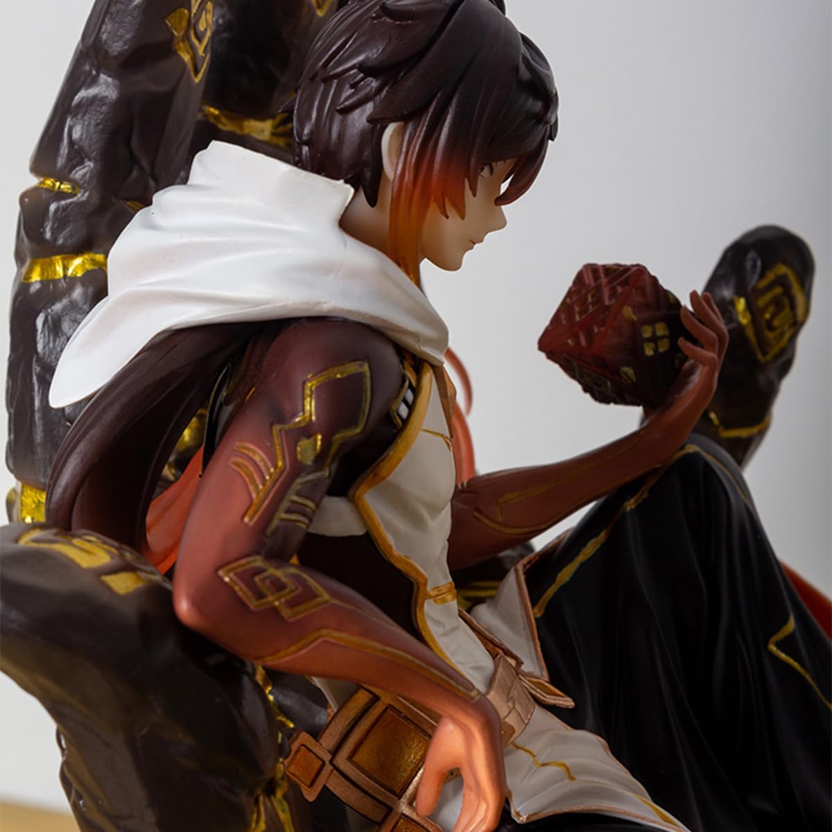 G-I Morax Zhong Li 1/7 Figure Game Character PVC Rex Lapis Anime Model Toy 26CM - Image 5