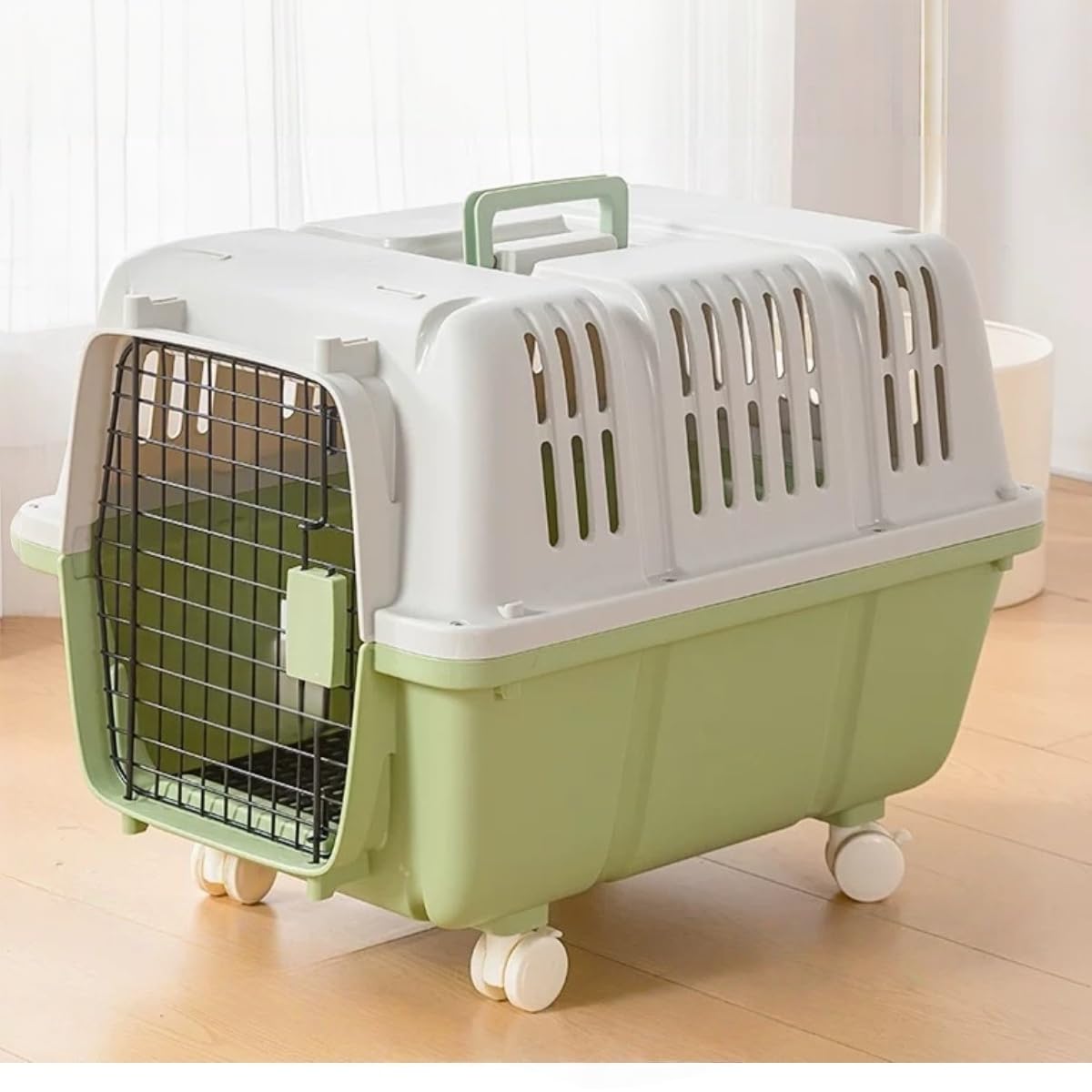 Amazon | 牧小苫＼msmr ペットキャリー クレート 大型犬 多頭飼い 