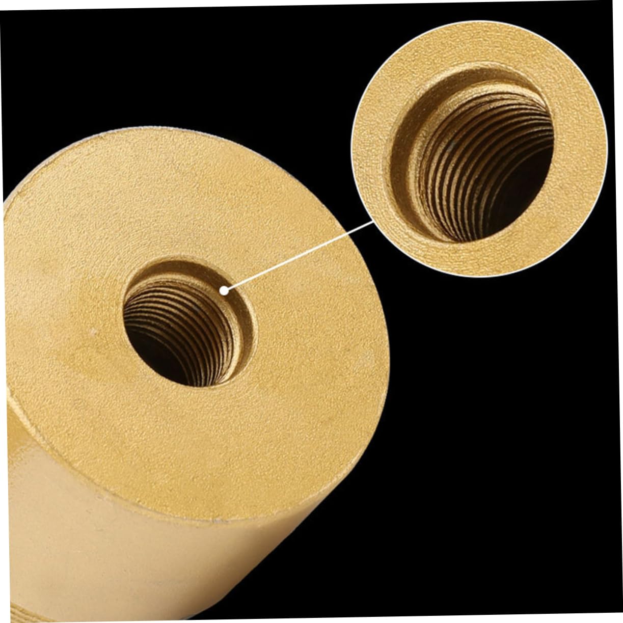 6PC Wood Splitting Drill Bit Set for Firewood Heavy Duty Splitter Drill Bits Plastic Case for Woodworking and Log Splitting