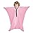 SANHO Sensory Body Sock,Large,9-12 Years Old,56\'\'HX28\'\'W,Good for Height:52-61,Suitable for Autism & Sensory Processing Disorders, Updated Version,Pink