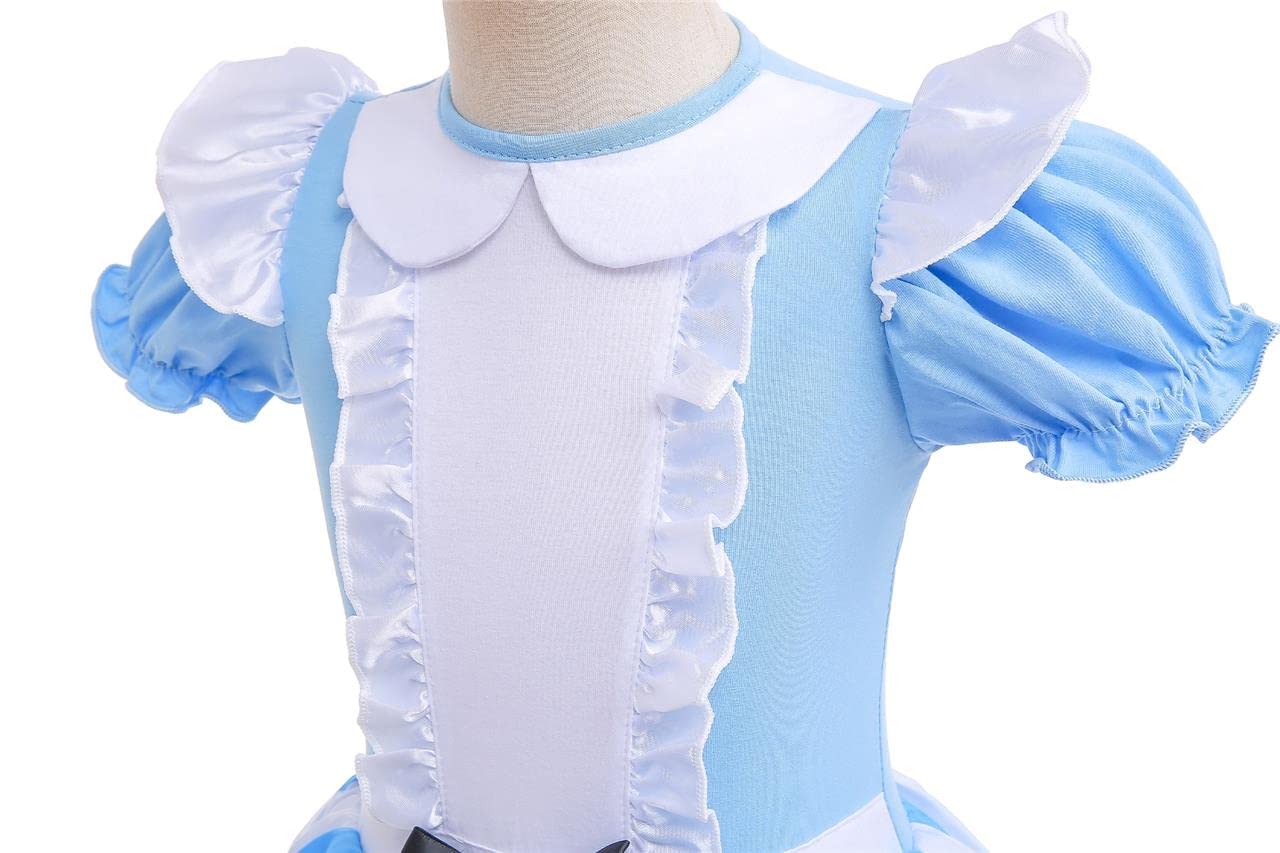Lito Angels Disfraz Bailarina de Ballet Princesa para Niñas, Vestido Maillot de Danza Baile con Falda Tutu - 5