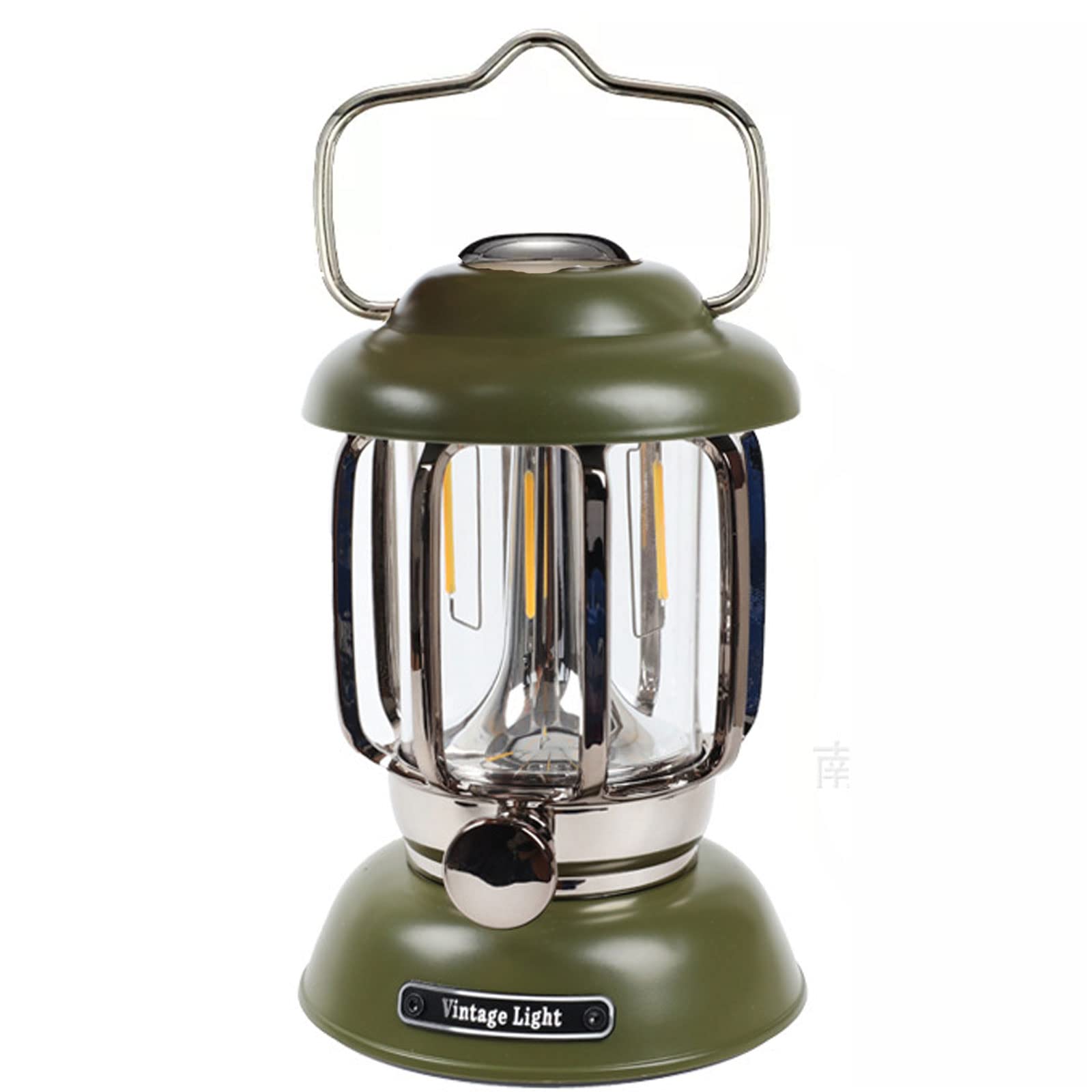 Latarnia kempingowa, latarnia kempingowa LED, przenośna retro lampa wisząca USB na zewnątrz, światło 3 tryby oświetlenia Możliwość przyciemniania światła awaryjnego do uprawiania turystyki pieszej(Gre