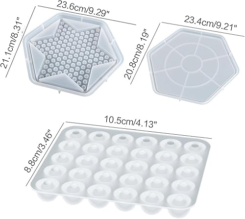 Miniatura 4 de Molde de silicona de damas chinas, moldes de resina epoxi de cristal para bricolaje, juego de mesa educativo, juego de fiesta, molde de silicona