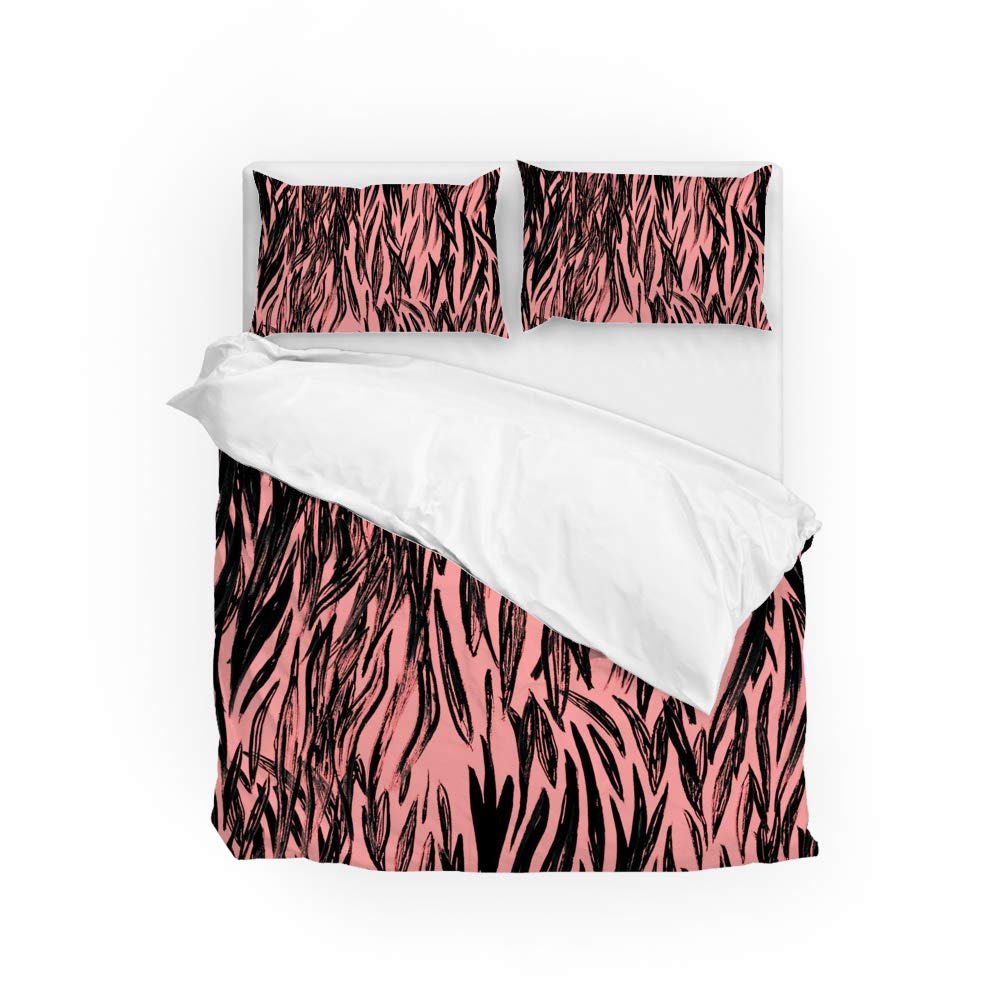 Parure de lit King Size facile d'entretien pour un couchage sain et doux