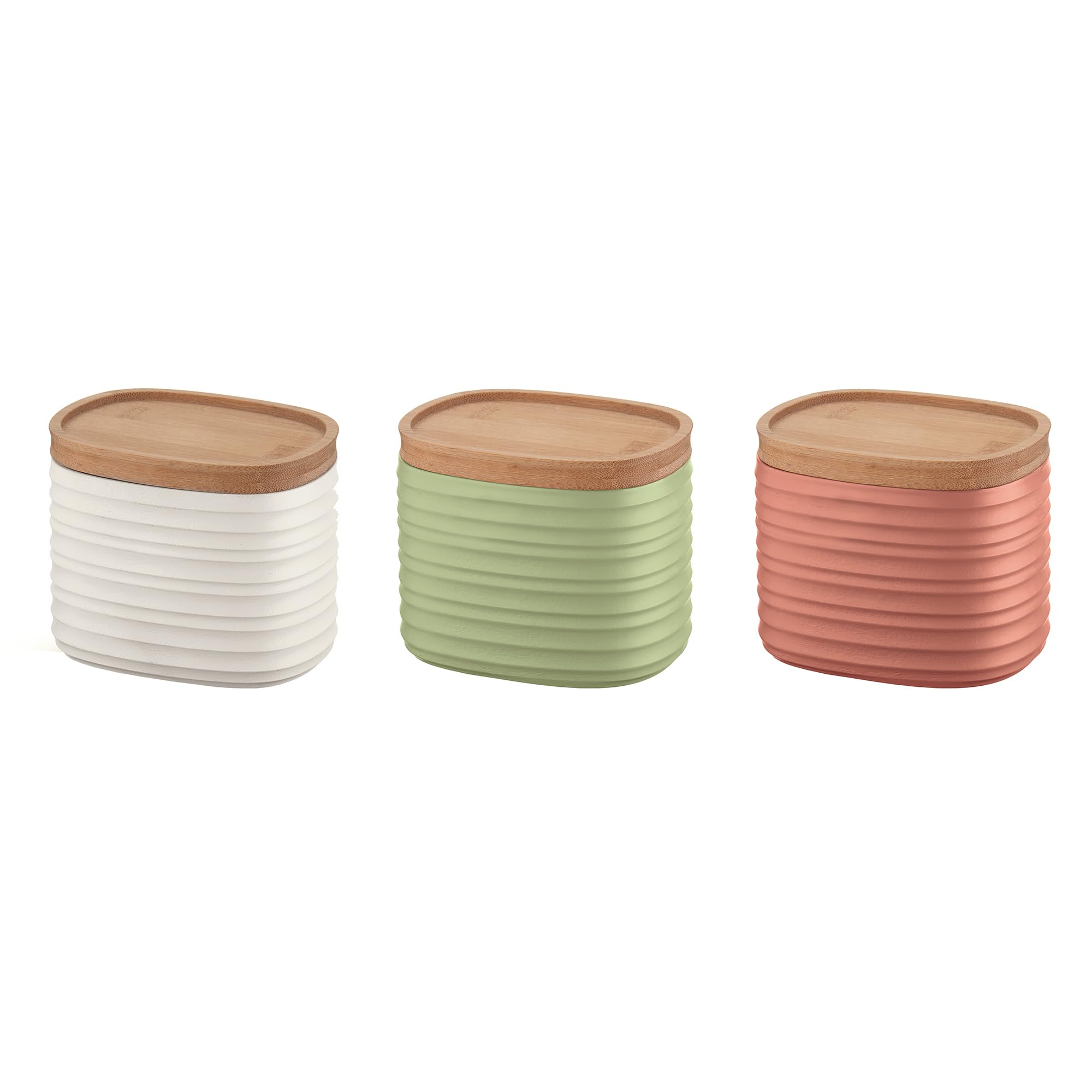 Guzzini -SET 3 BARATTOLI S 'TIERRA'Colori decori vari