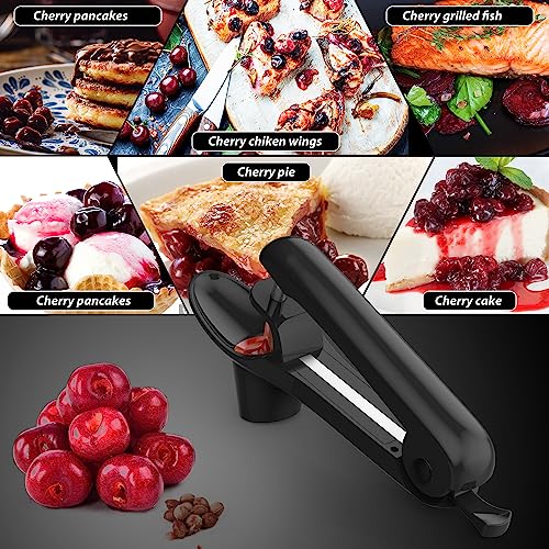 Cherry Pitter Tool -Petners Cherry Pitter Cherry Seeds Remover(Black) #TOP6