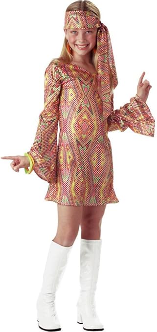 Kids 70s Disco Dolly Costume