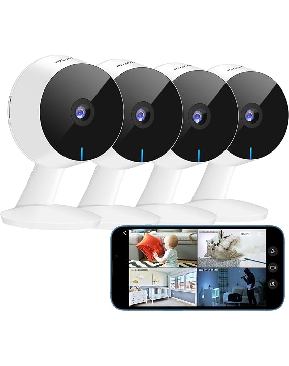 LaView 4MP 2K Cameras for Home