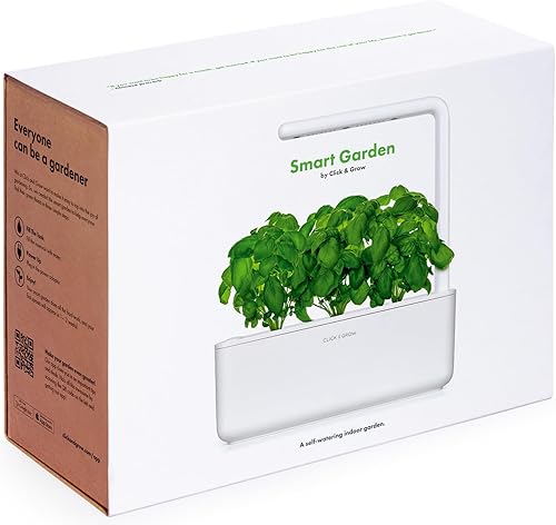 Miniatura 3 de Click & Grow Smart Garden 3 - Kit de jardinería para interiores (incluye cápsulas de albahaca)