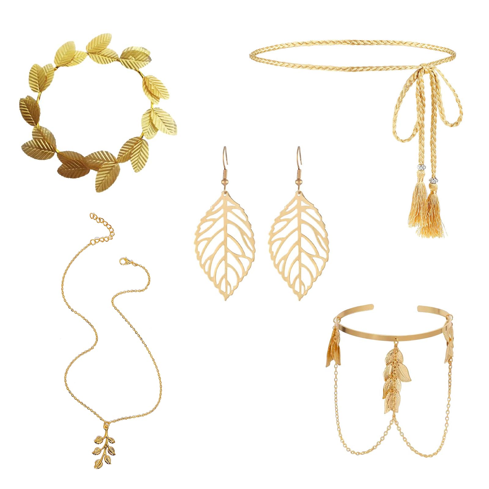 slim fit dress slacks 1920s Flapper Golden/Silver Accessories Set