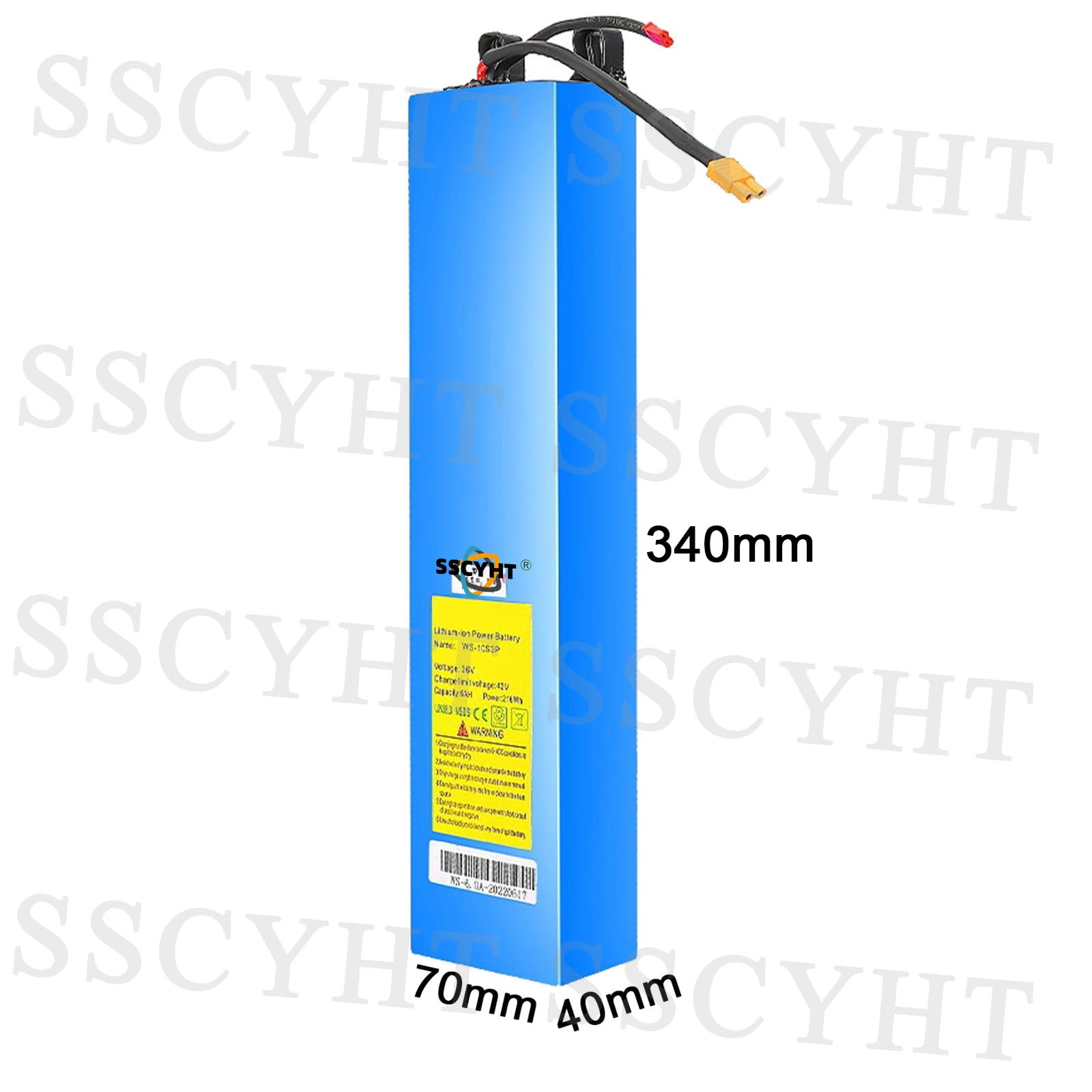 Batterie Rechargeable au Lithium 36 V pour Trottinette électrique
