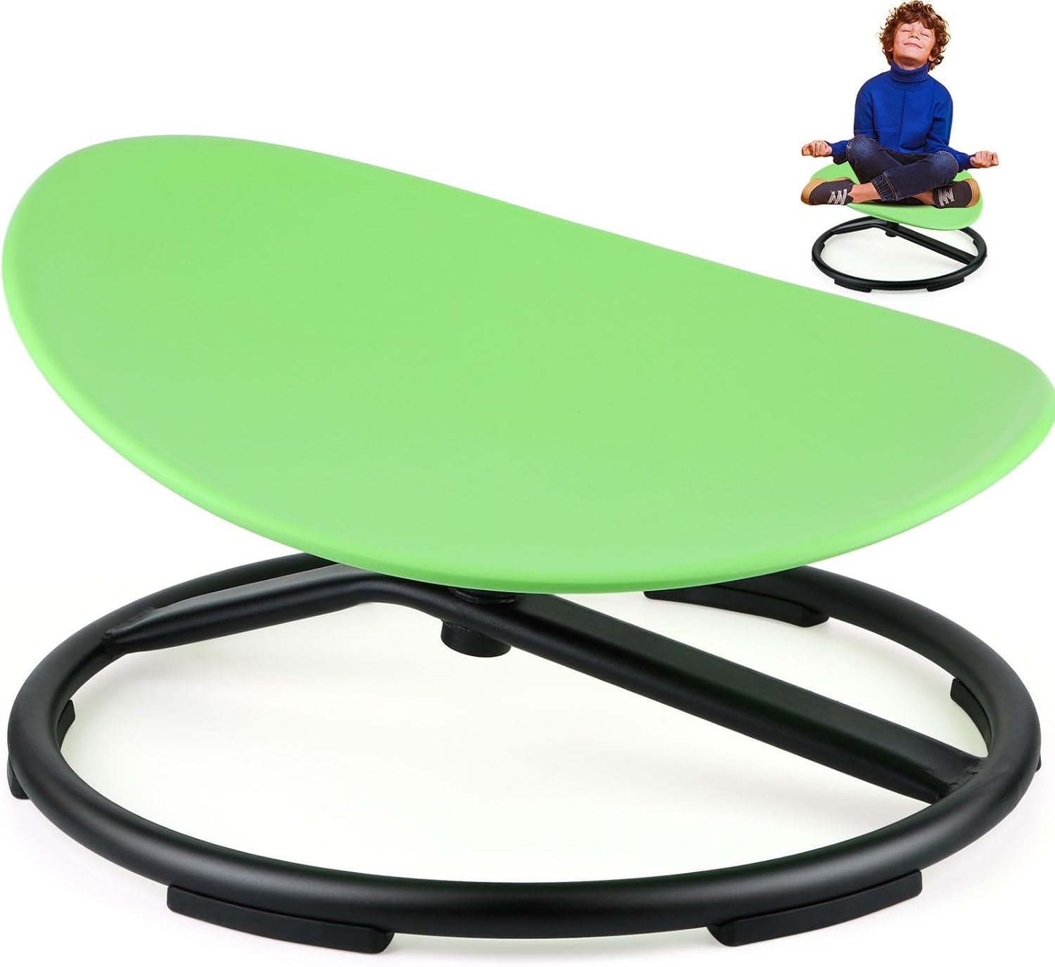 Leyndo Kids Sensory Chair Swivel Spinning Chair for Autism