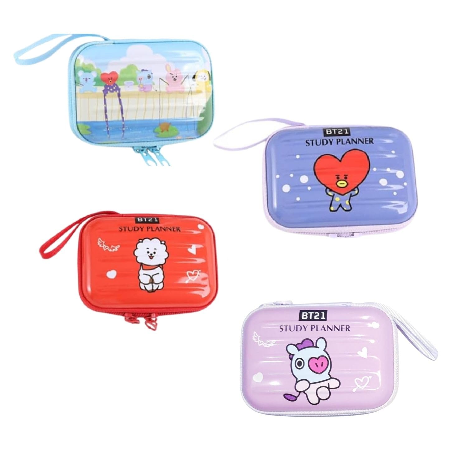 ShubhKraft Return Gift for Kids – Multi-Purpose Metal Pouch for Earphones, Jewelry Kids Cartoon Metal Pouch – Lightweight Mini Storage for Coins & Jewelry (Pack of 4 Multicolor)-image-22