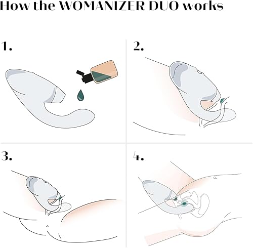 Miniatura 6 de Womanizer Duo - Vibrador de succión de clítoris para mujer, juguete sexual vibrador para estimulación del clítoris y punto G, silencio inteligente,