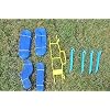Tandem Sport Volleyball Court Lines - 2 Blue Webbed Volleyball Court Lines - Volleyball Lines for Regulation Size or Short Court - Blue