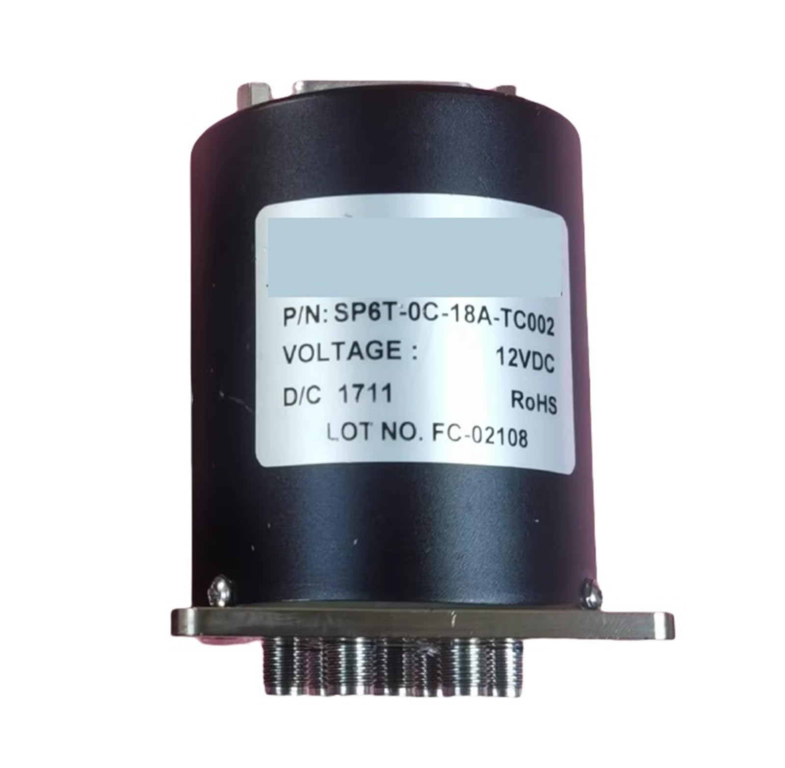 Conmutadores RF SP6T-0C-18A-TC002 para evitar pérdidas de señal coaxial