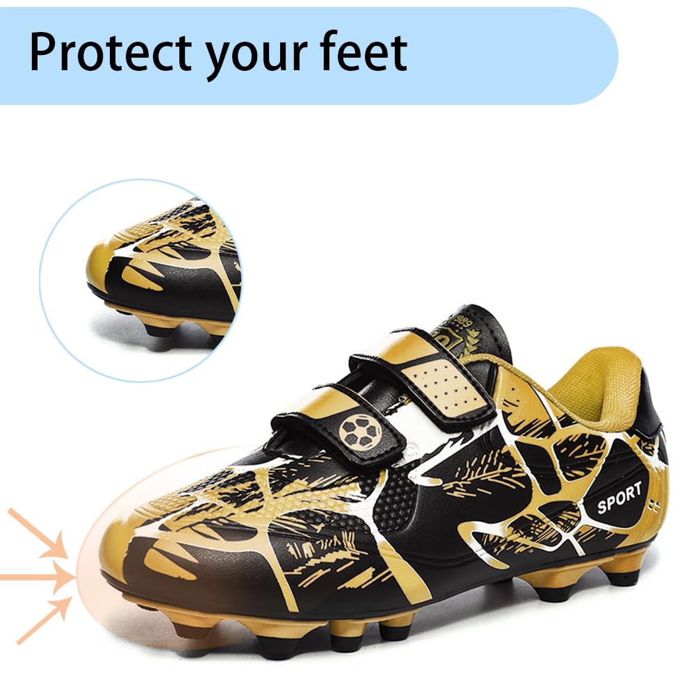 Zapatillas de Fútbol Niños Zapatos de fútbol Botas de Fútbol Zapatillas de Entrenamiento Antideslizantes para Exteriores Zapatillas 28-37EU