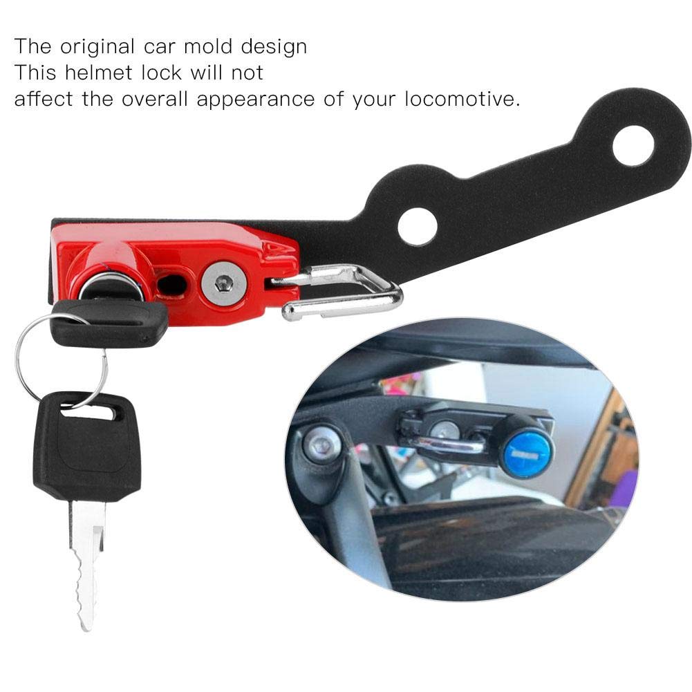 Aluminum Alloy Helmet Lock Mount For Yamaha MT-09 FZ-09 FJ-09 XSR900 Motorcycles