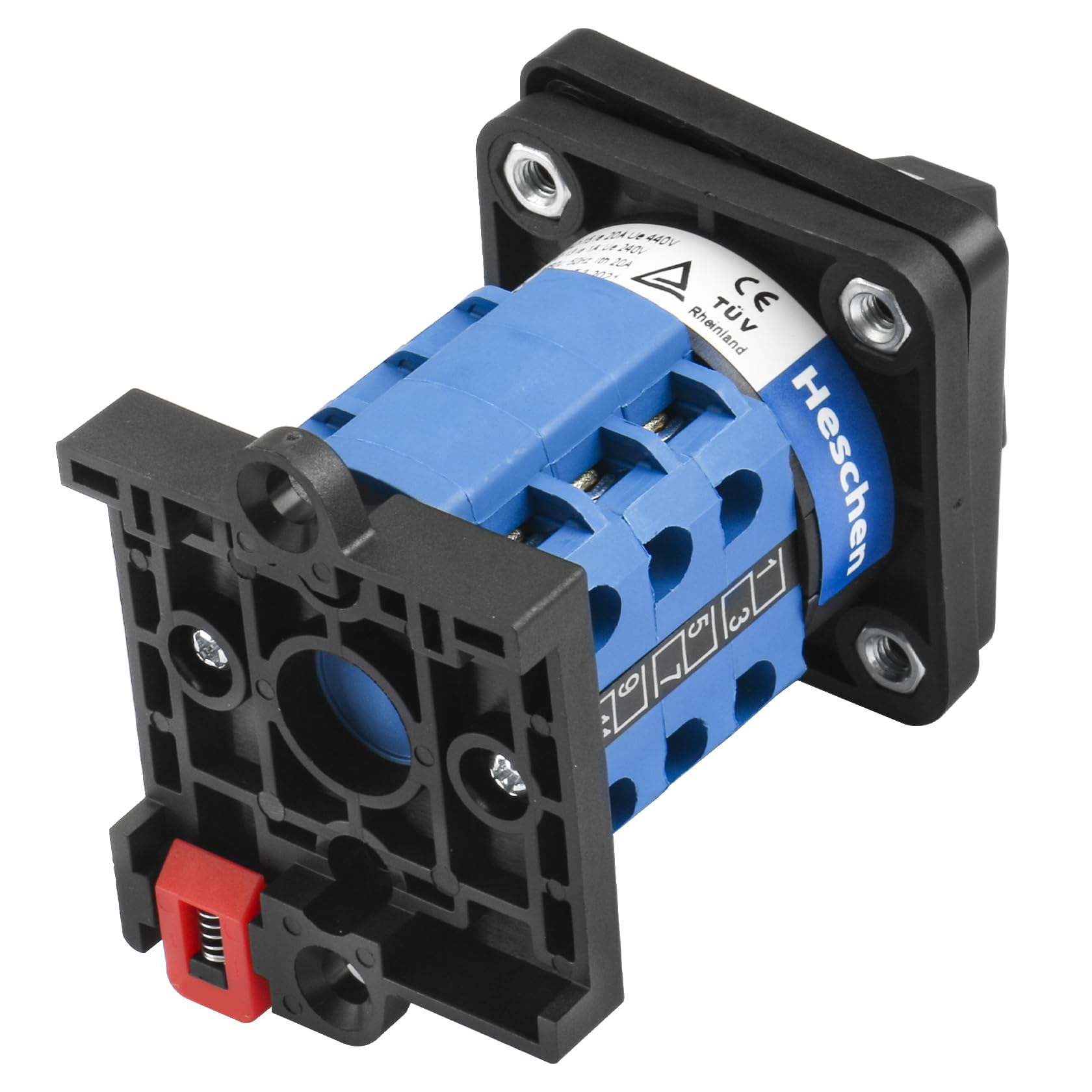 Heschen Interrupteur Sélecteur Came Rotative SZW26-125/D303.3D 660V 125A 3 Positions