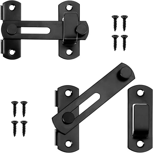 2 Pièces Verrou de Porte Coulissante en Acier Inoxydable No GVSS