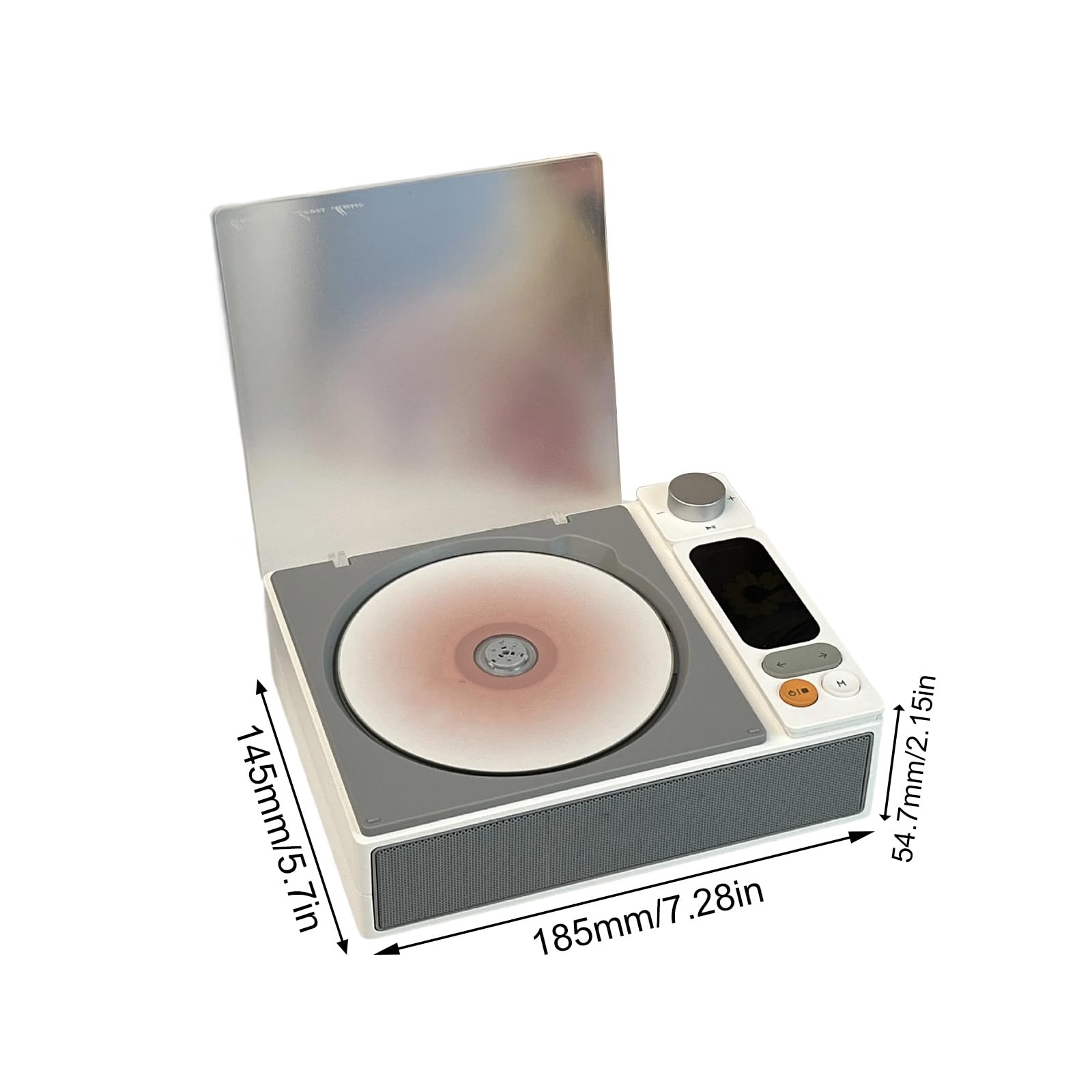 Giocatore Musica Musicale Classica sugli Altoparlanti qualità Facili da Usare per I Bambini Anziani A Casa All'attività Esterna qualità Lettore CDS Vintage con ABS