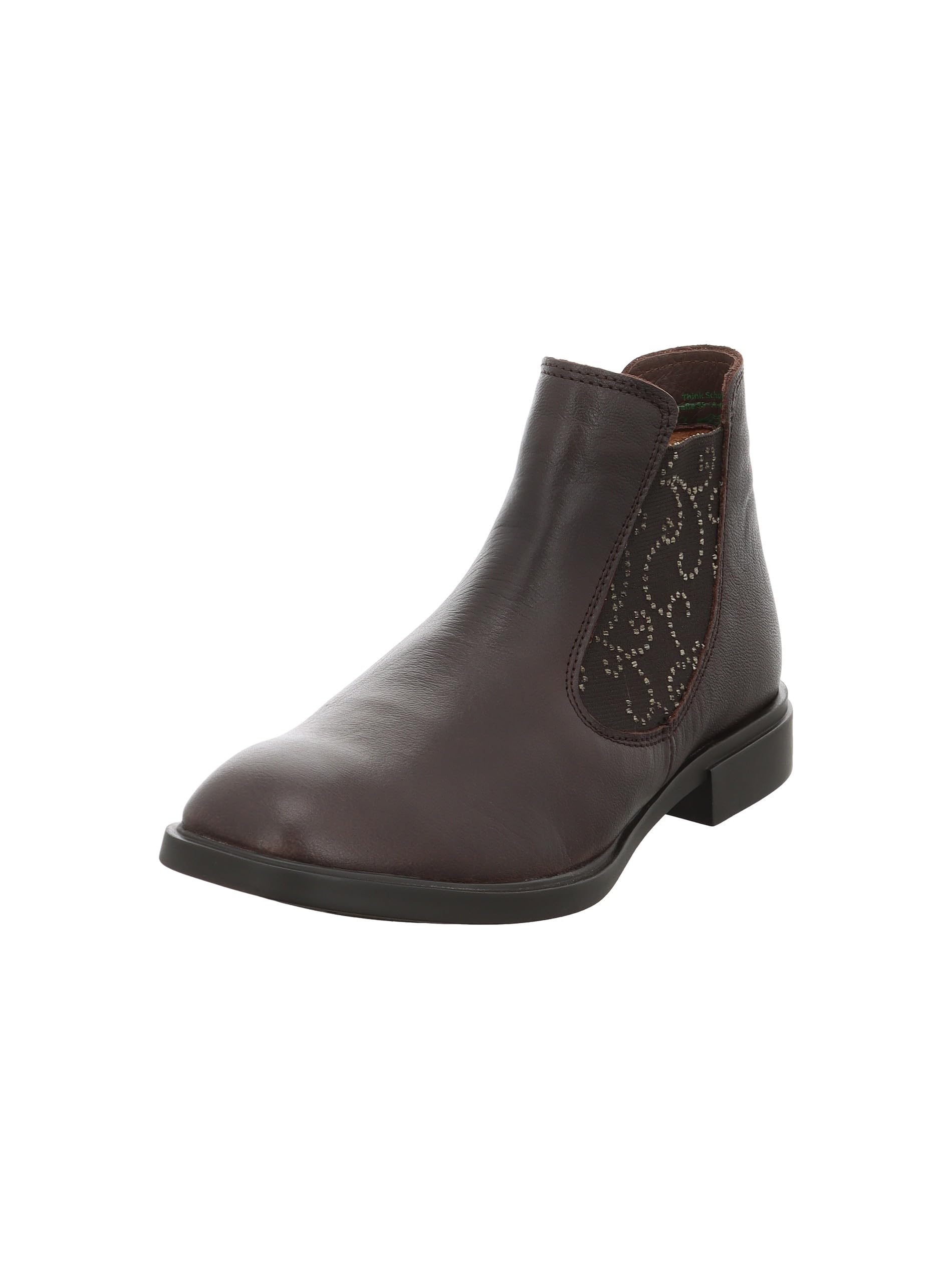 Think! Damen Nina Damen Chromfrei Gegerbte Nachhaltige Chelsea BootStiefelette
