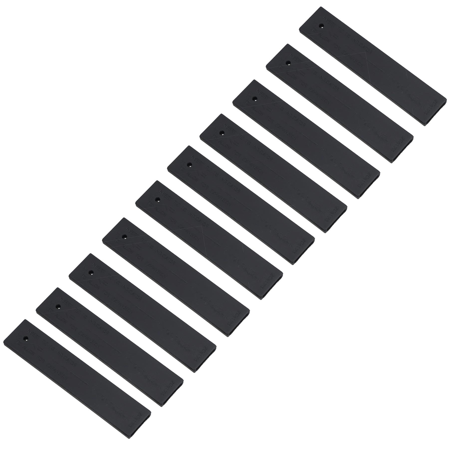Ab Tools Black 120Mm X 20Mm Plastic Debonding Tie Sleeves Movement Tie Sleeve Brick Work 10Pc