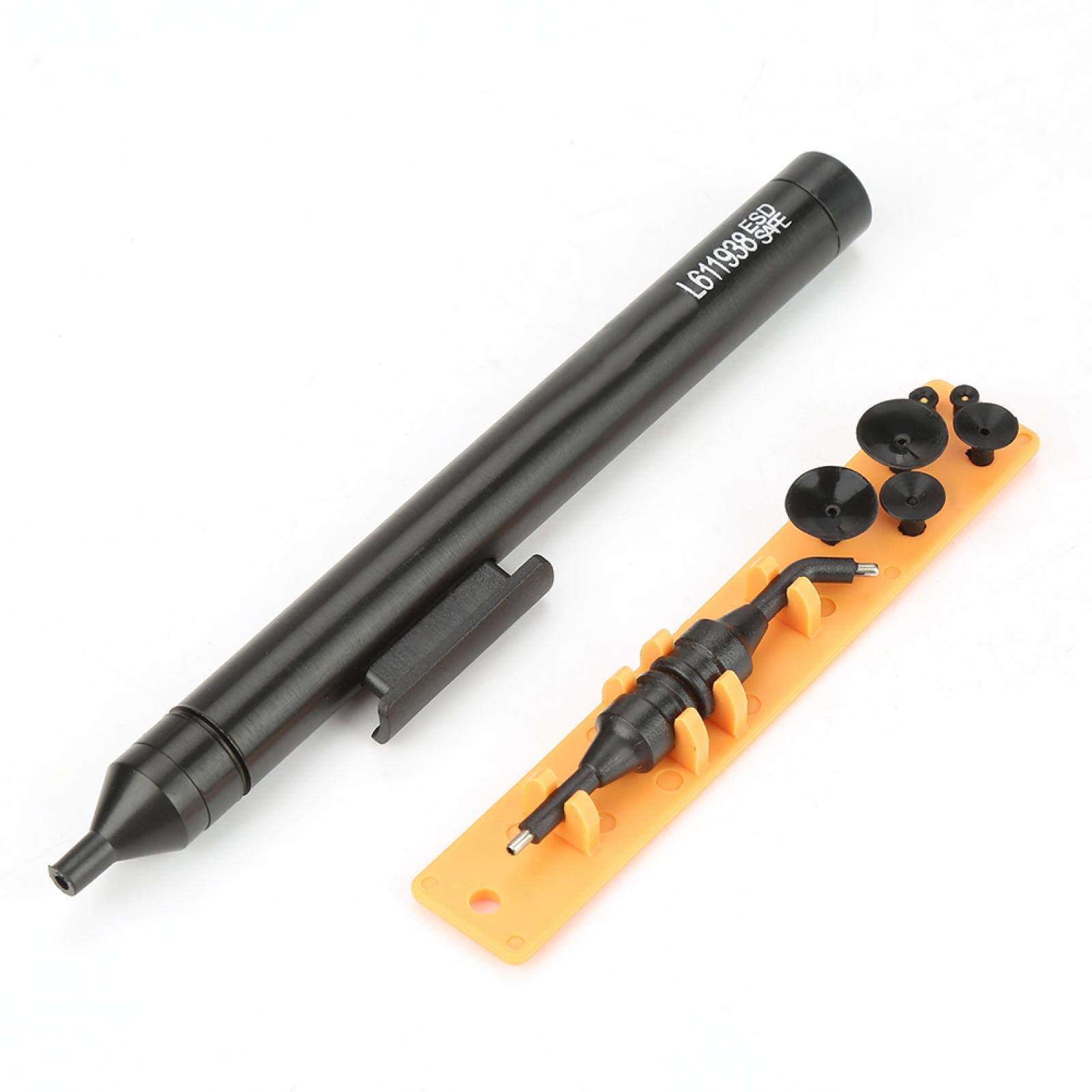 Penna aspirante a vuoto penna aspirante ventose portatili penna aspirante kit di strumenti per la raccolta dell'aspirazione con 6 ventose e 2 punte di Pompe dissaldanti