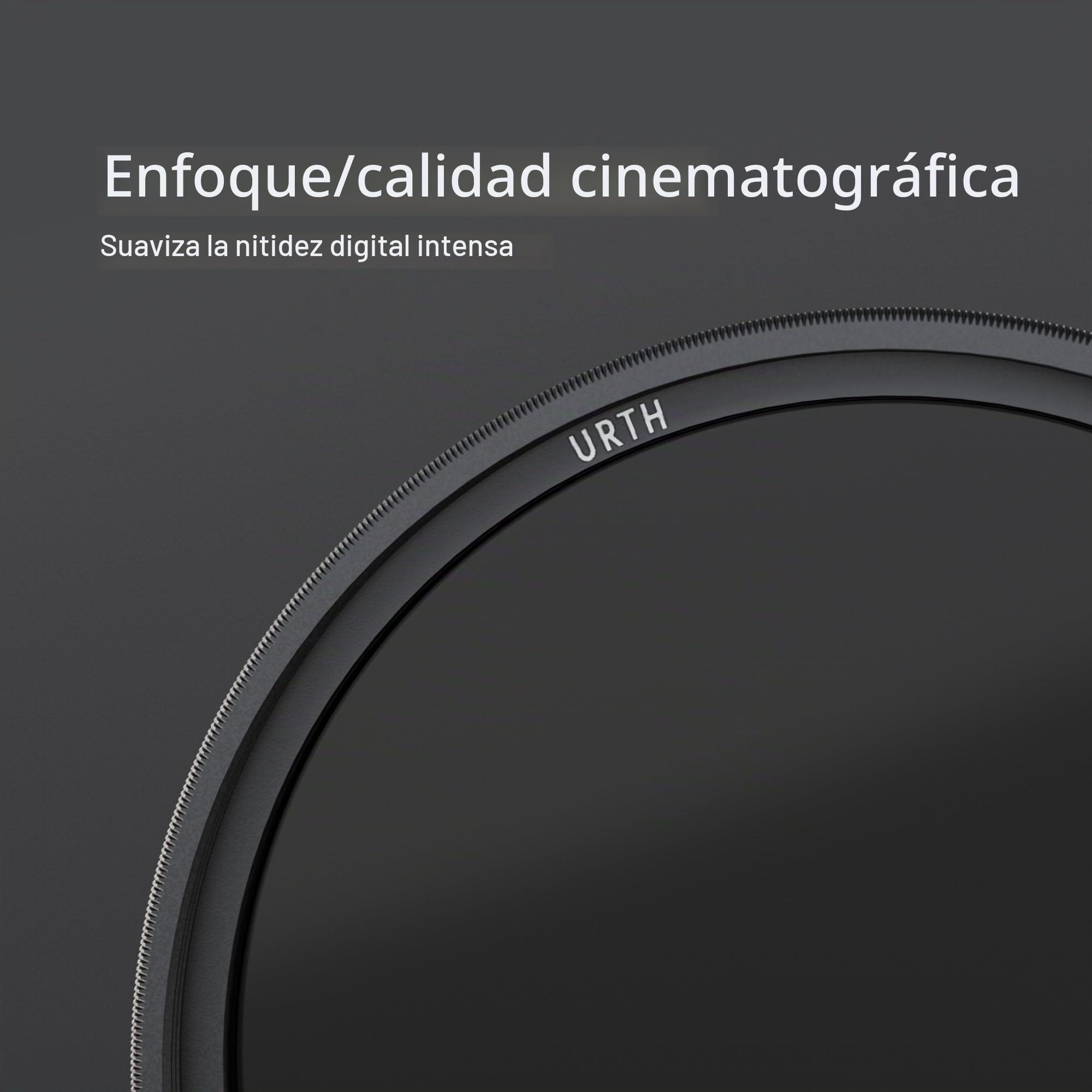 Urth 39 mm Filtro de Difusión ⅛ Etéreo Black Mist (Plus) – Efecto Cinematográfico para Objetivo, Nano-Recubrimiento de 20 Capas, Difusión de Luz para Cámara