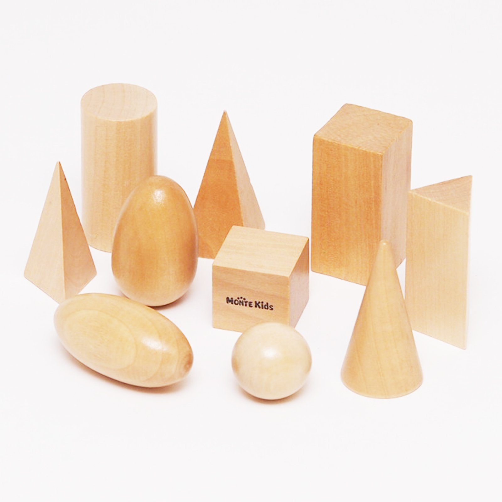 【残り一つ！】幾何立体　幾何図形　教具 知育玩具【モンテッソーリ教育】 残り一つ！】幾何立体 幾何図形 教具 知育玩具【モンテッソーリ教育】