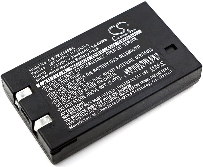 VI VINTRONS Battery for Telemotive AK02, Old Pendant Style Transmitter, SLTX Transmitter, BT10KP-0, BT10KP-1,