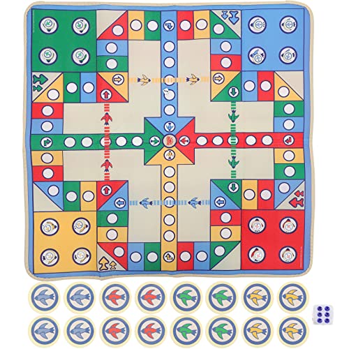 NUOBESTY Flying Chess Carpet Mat Rug Kids Crawling Cushion Blanket