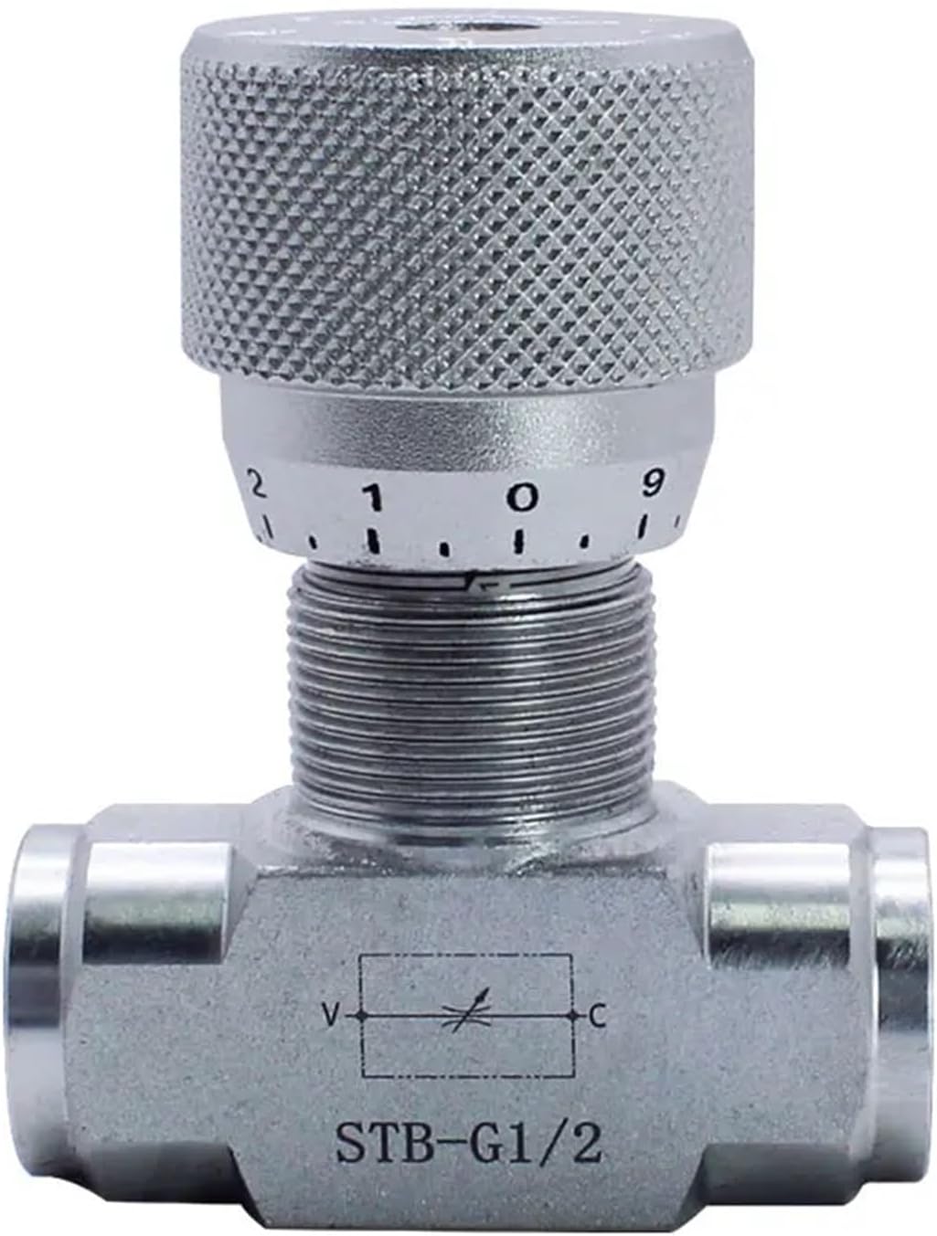 STB-G1/2 Bidirectional Valve, 4-point Hydraulic Valve, Bypass Control Valve, Hydraulic Cylinder Speed Regulating Valve