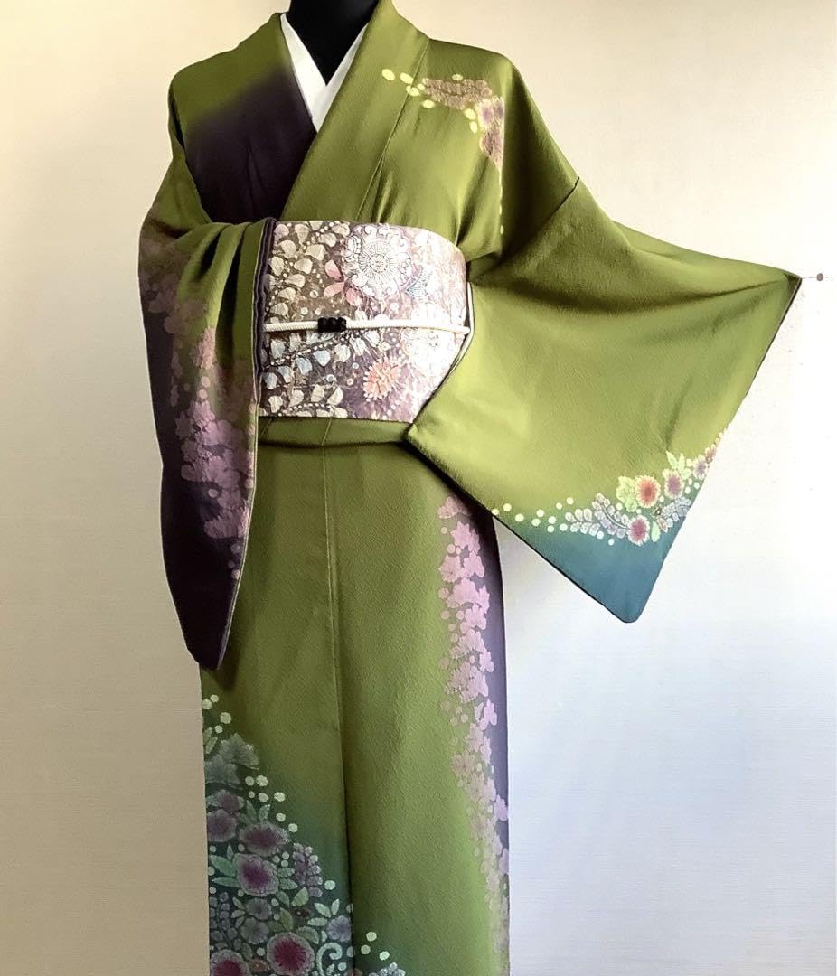 滝泰訪問着☆辻が花ピンク☆追加画像 - 訪問着・付け下げ