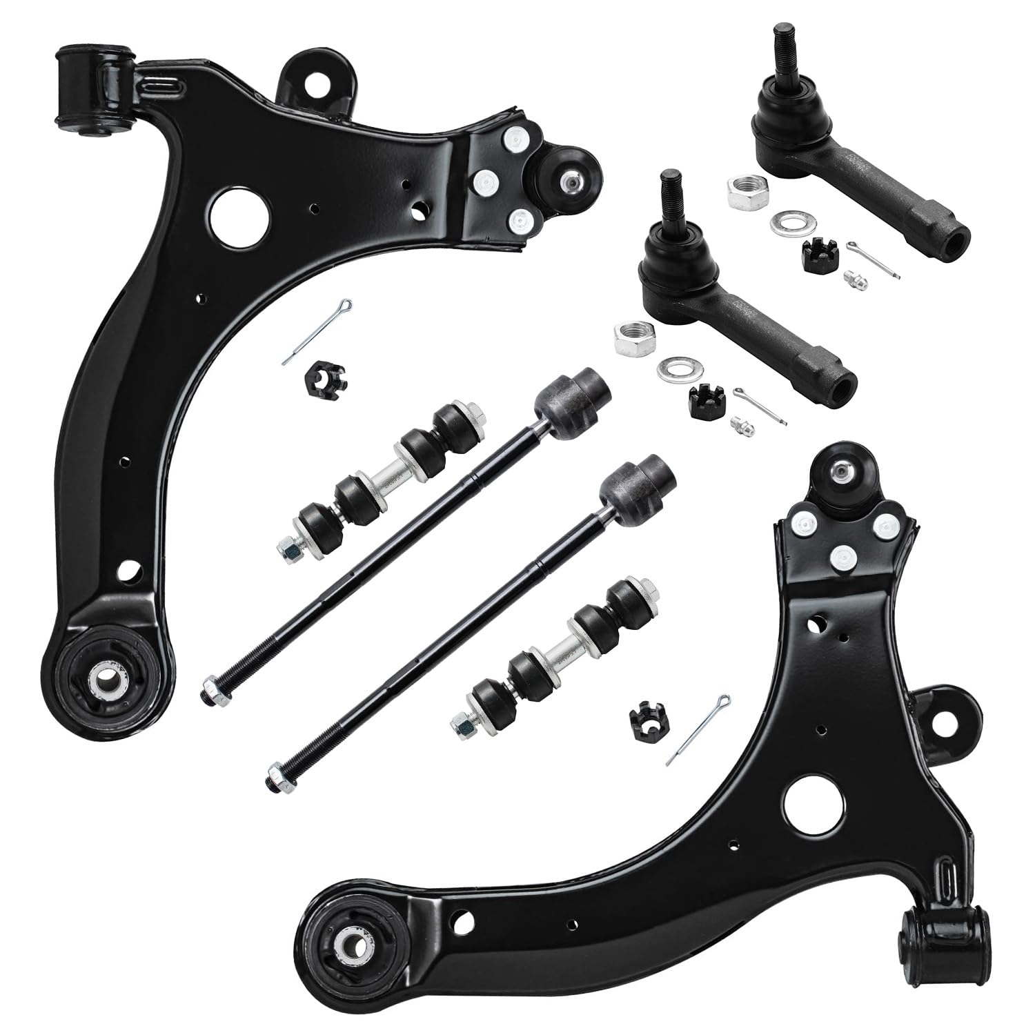 Detroit Axle - 8pc Front End Kit for 2004-2013 Chevrolet Impala