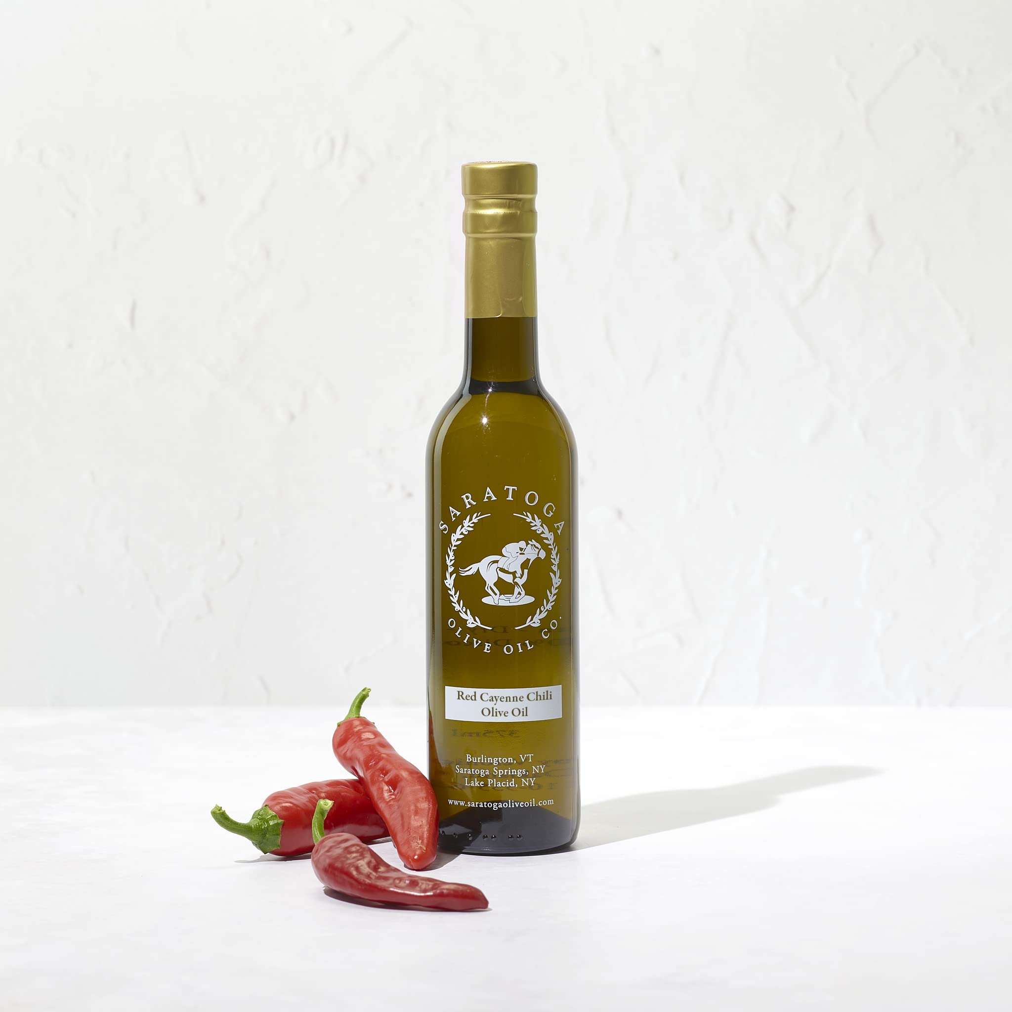 Saratoga Olive Oil Company Red Cayenne Olive Oil 375ml (12.7oz)
