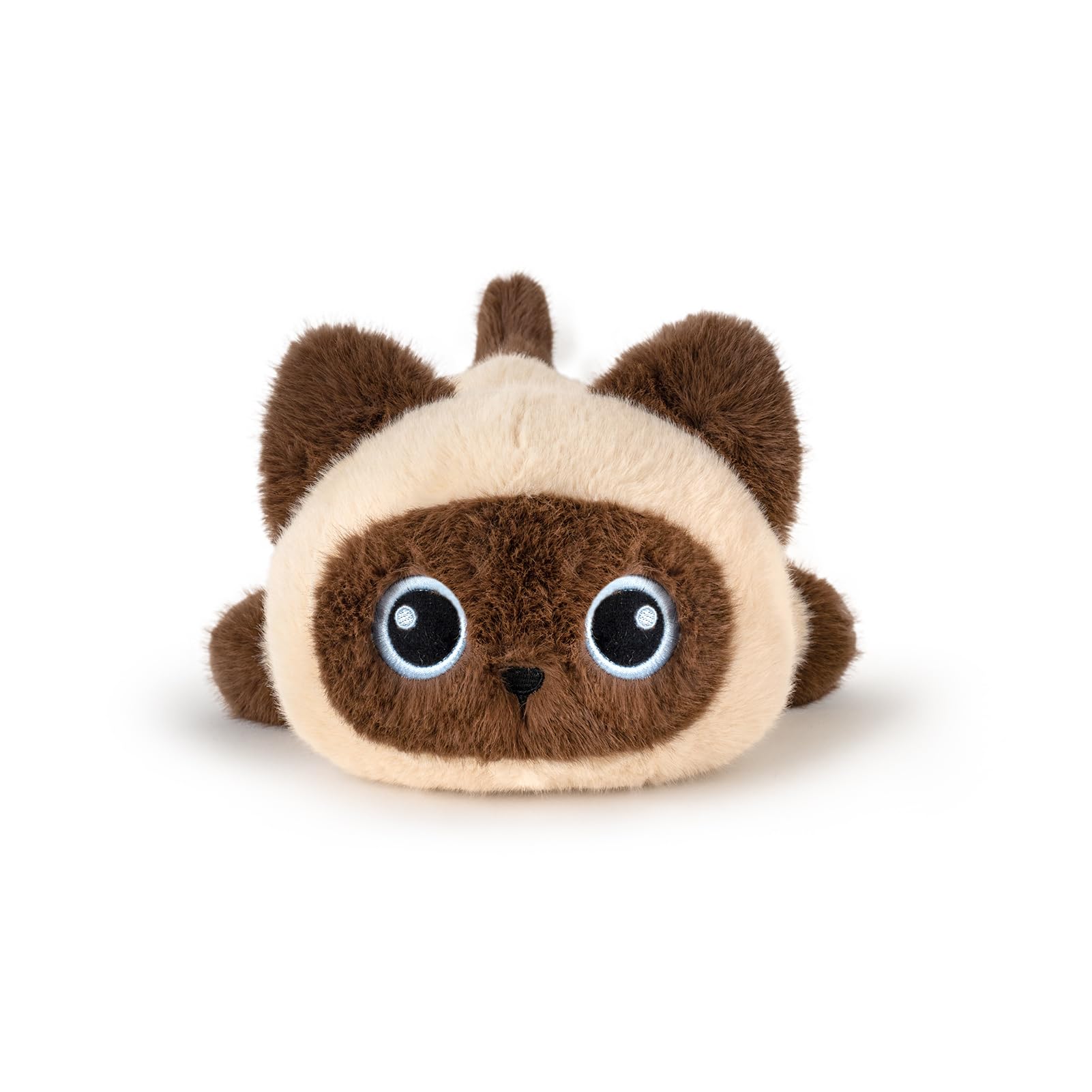 Adorlynetty Cat Stuffed Animal,Cat Stffed Plush 11.8“ Cute Cat Plush Soft Cat Plushie Toys for Boys Girls Kids Baby （Siamese Cat ）