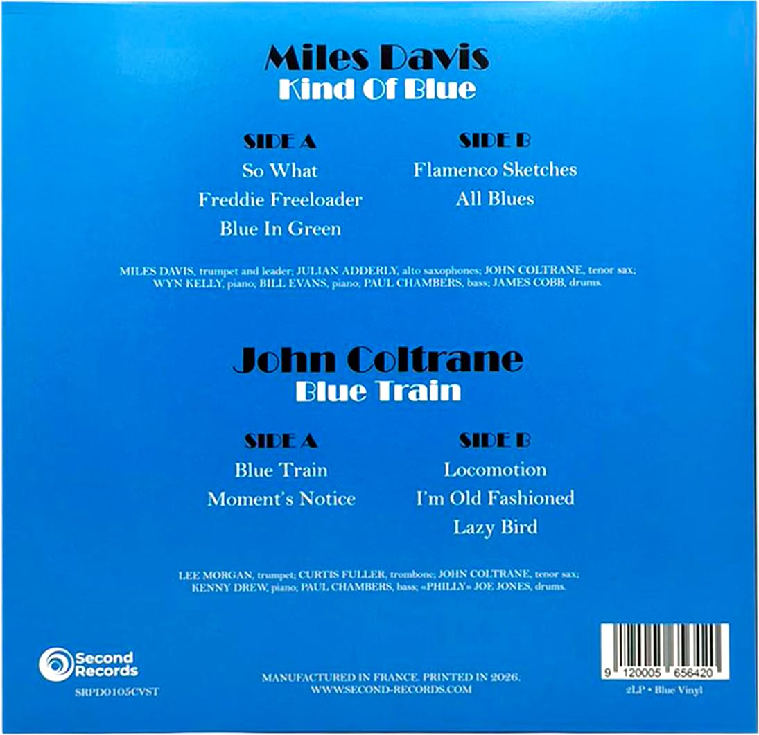 Kind Of Blue / Blue Train - Miles Davis & John Coltrane Collection - Limited Colored Edition LР