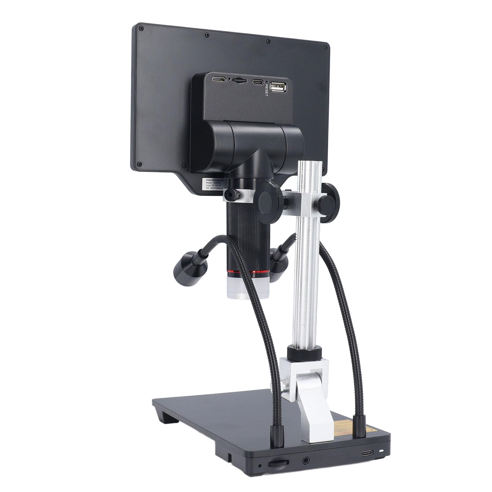 Electronic Digital Microscope 1080P HD with 7in LED Display for