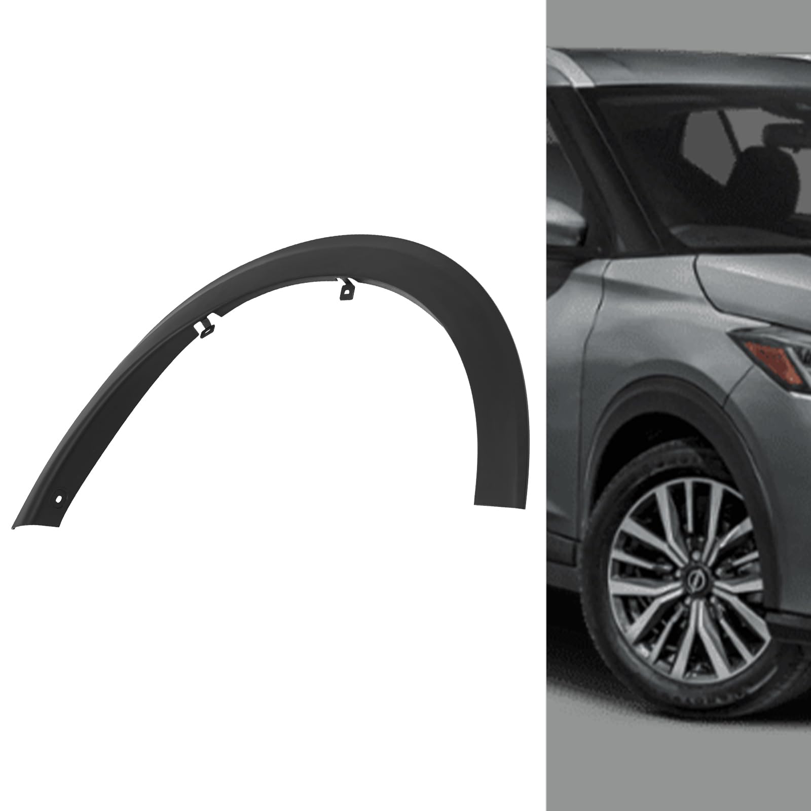 Amazon.com: Right Side Front RH Fender Wheel Arch Molding Trim