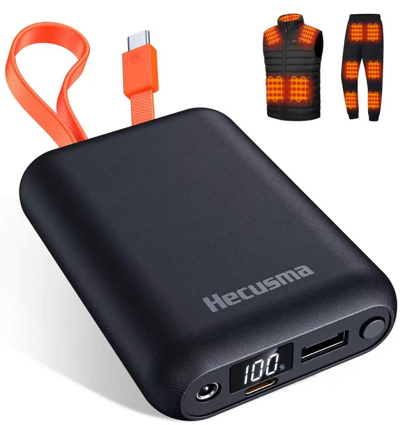 Hecusma 20000mAh 7.4V + 5V Battery Pack